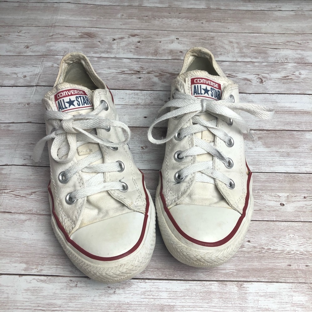 White Converse All Star